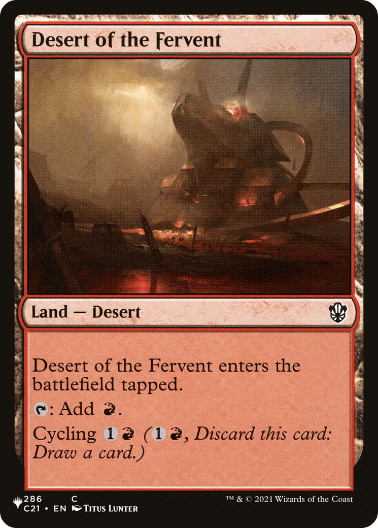 Desert of the Fervent |  (C21-286) [The List]