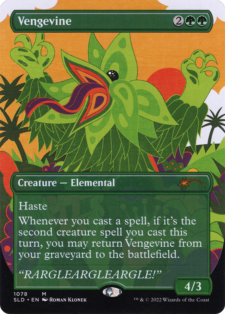 Vengevine (Borderless) [Secret Lair Drop Series]