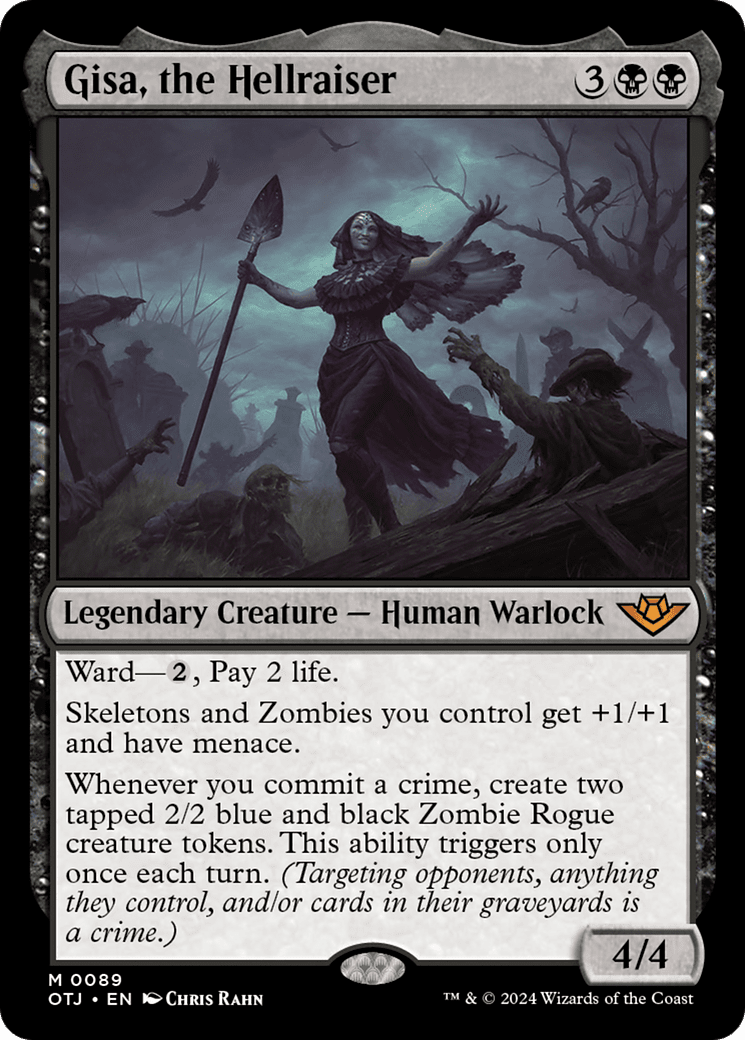 Gisa, the Hellraiser [Outlaws of Thunder Junction] Foil
