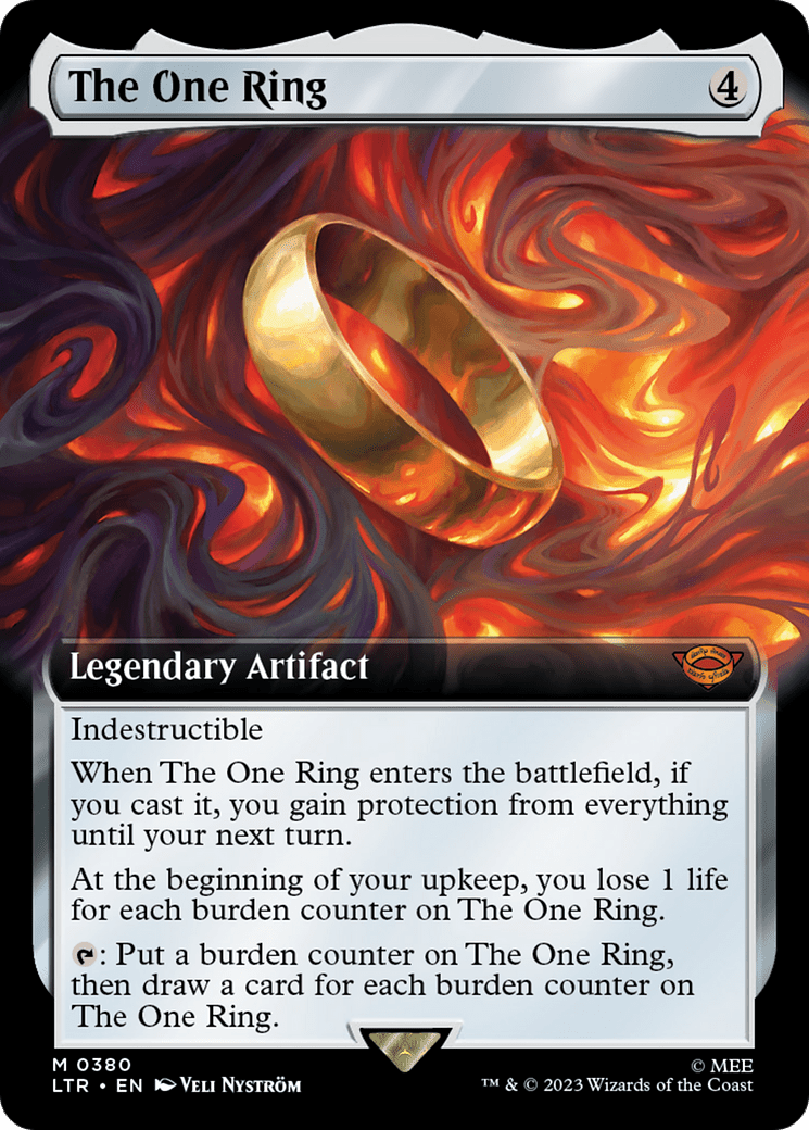 The One Ring (Extended Art) [The Lord of the Rings: Tales of Middle-Earth] Foil