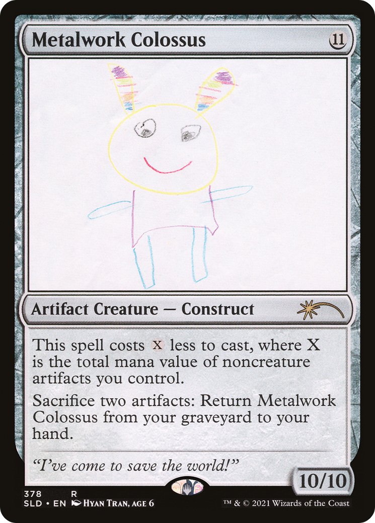 Metalwork Colossus (378) [Secret Lair Drop Series] Foil
