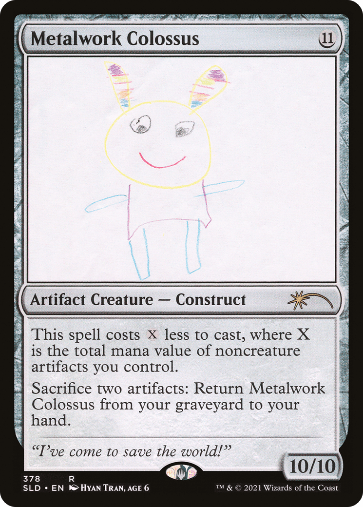 Metalwork Colossus (378) [Secret Lair Drop Series]