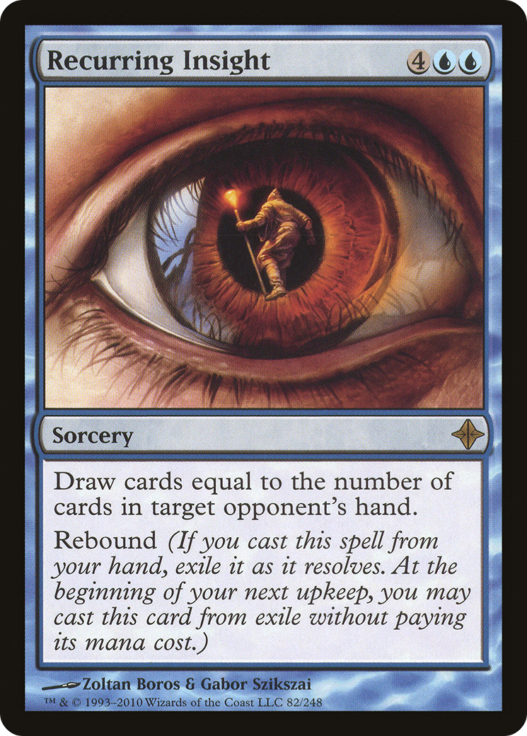 Recurring Insight [Rise of the Eldrazi] Foil