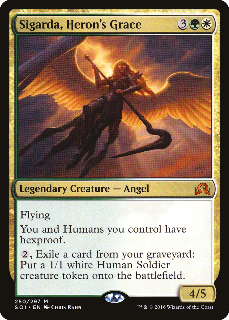 Sigarda, Heron's Grace [Shadows over Innistrad] Foil