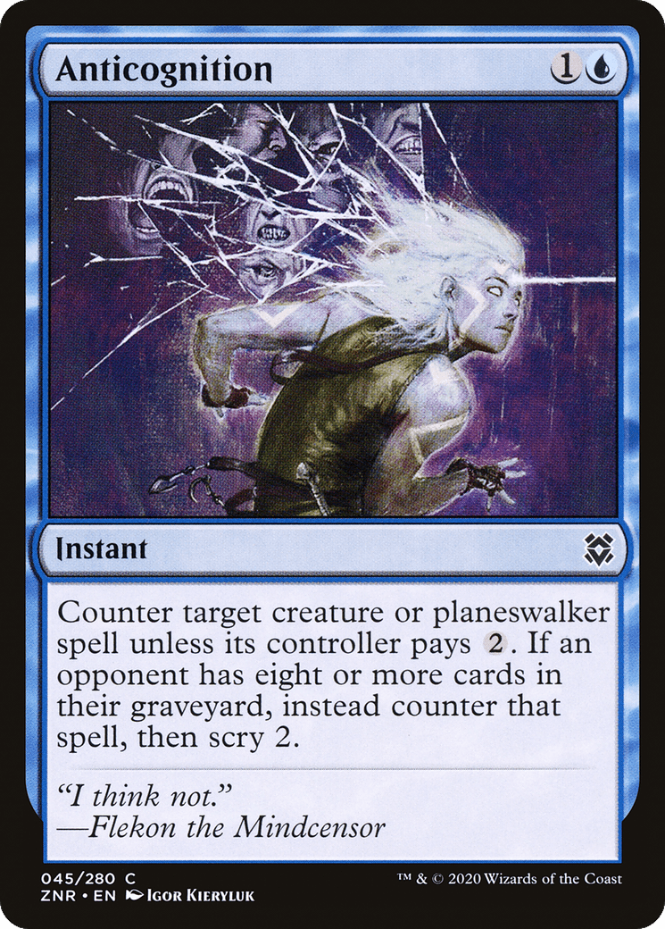 Anticognition [Zendikar Rising] Foil