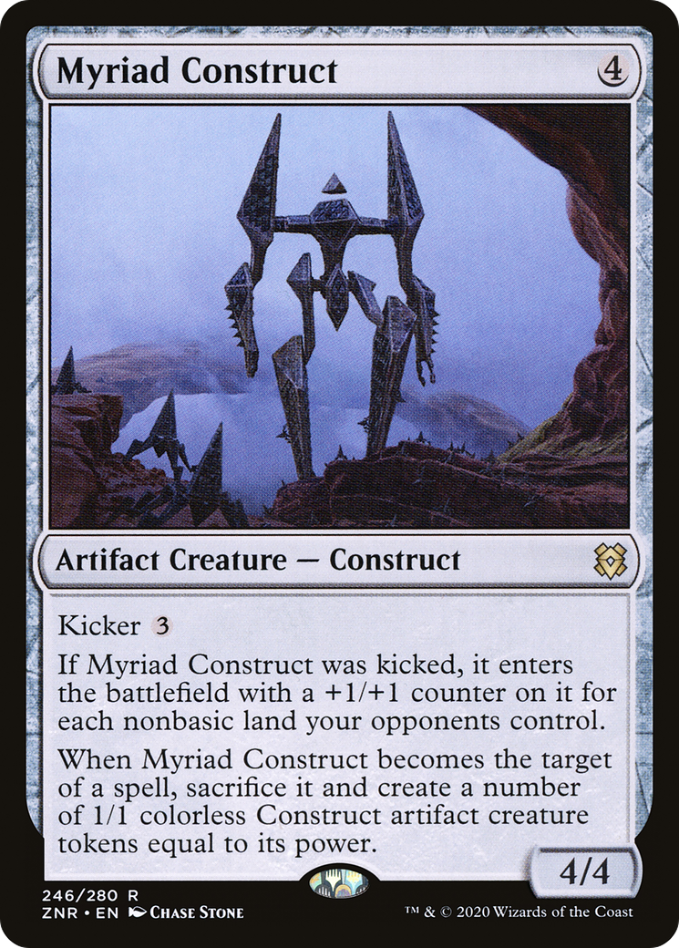 Myriad Construct [Zendikar Rising] Foil