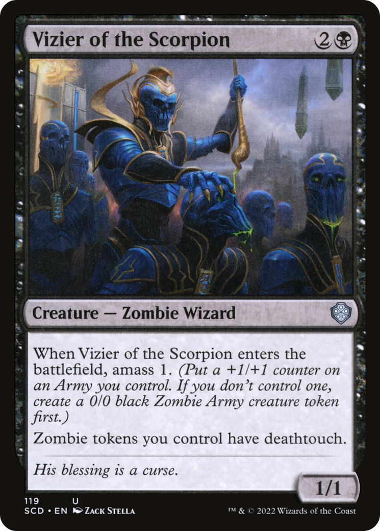 Vizier of the Scorpion [Starter Commander Decks]
