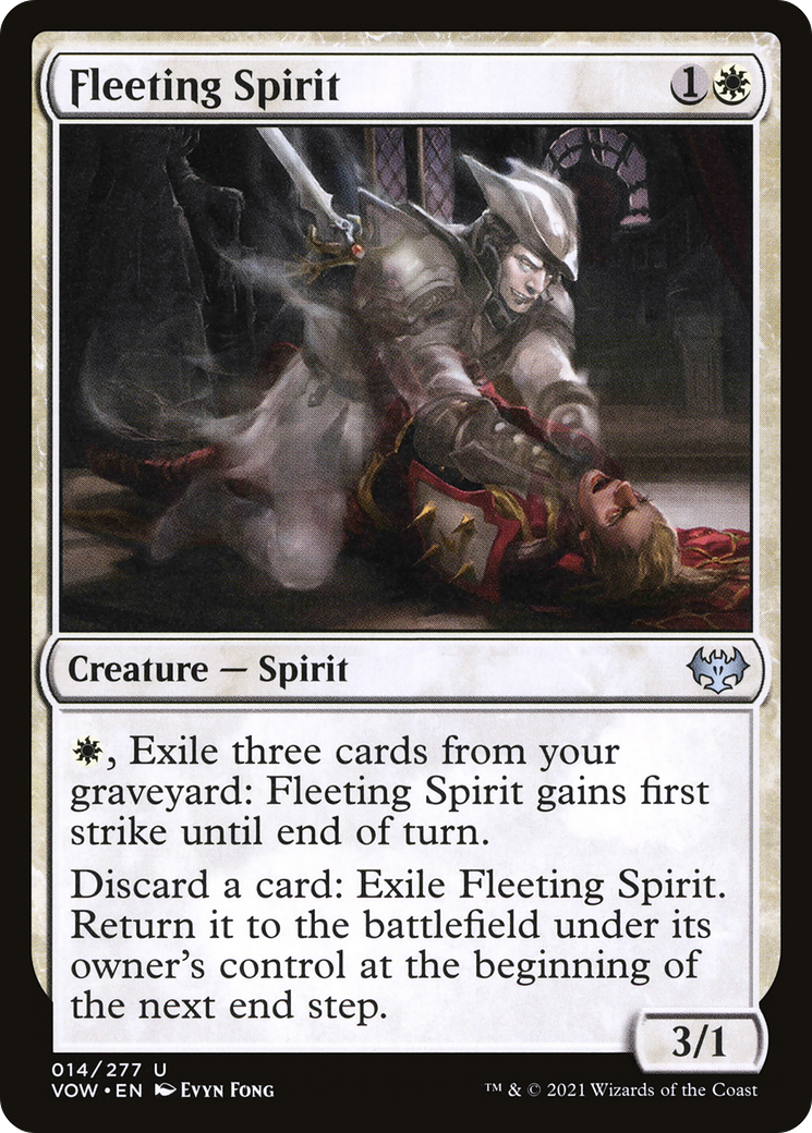 Fleeting Spirit [Innistrad: Crimson Vow] Foil