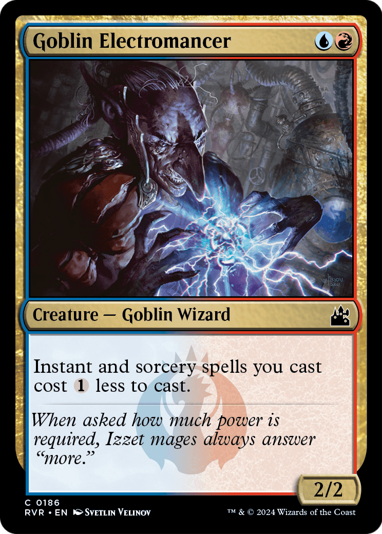 Goblin Electromancer [Ravnica Remastered] Foil