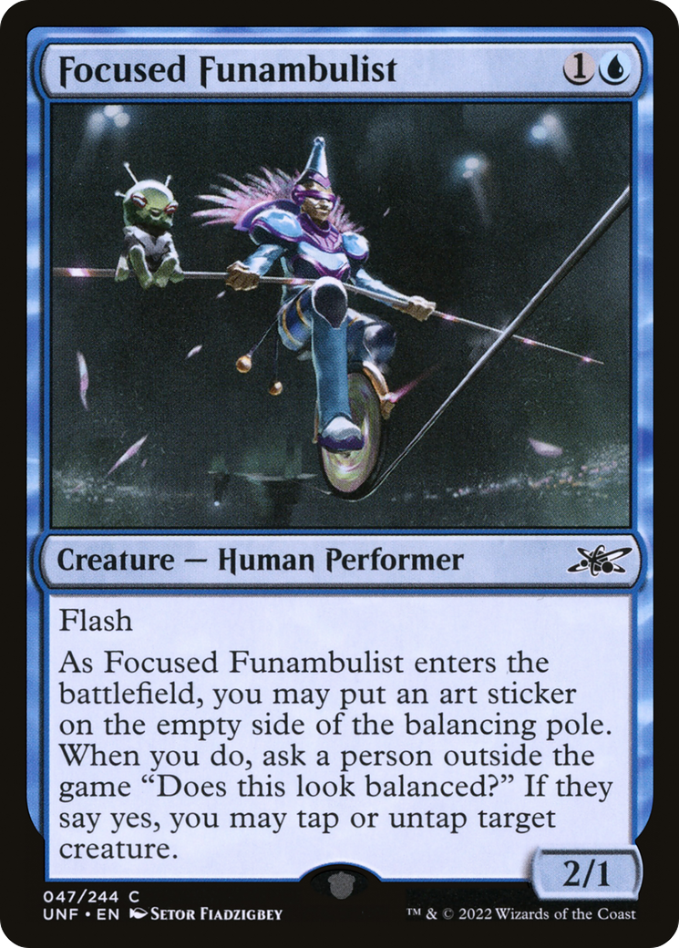 Focused Funambulist [Unfinity] Foil