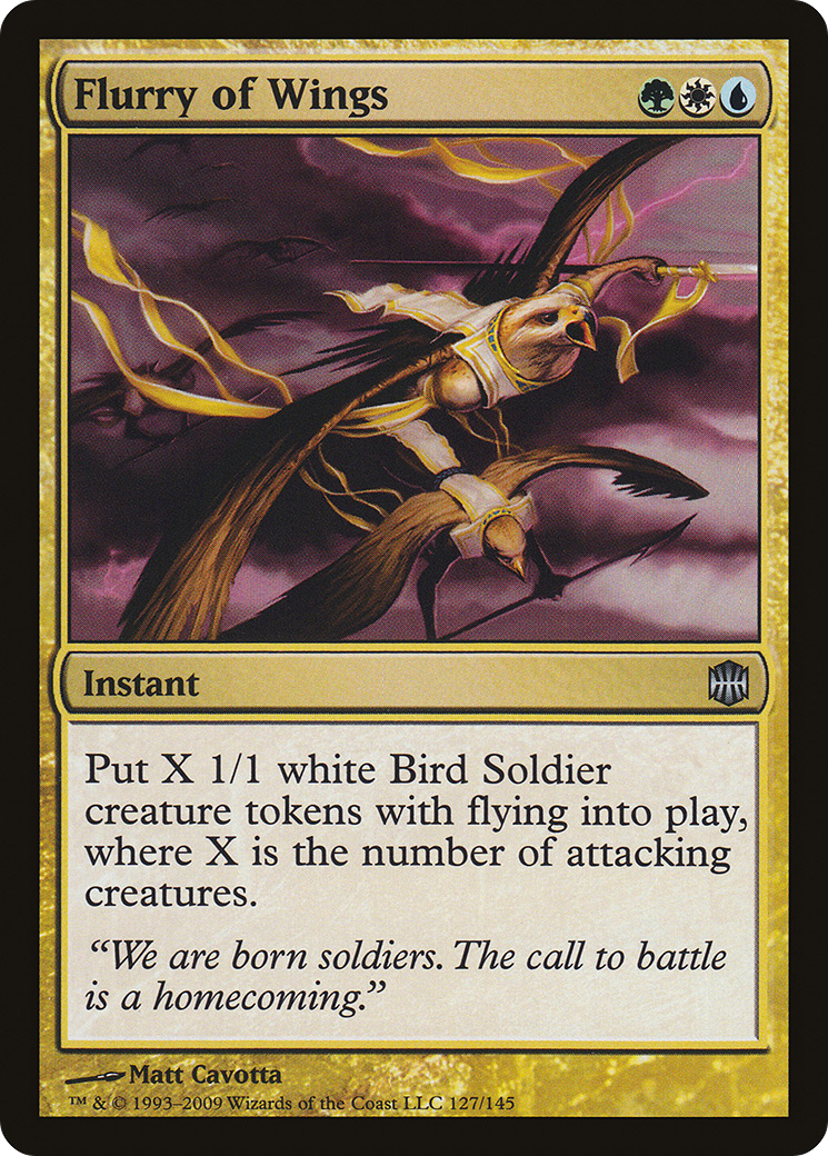 Flurry of Wings [Alara Reborn] Foil