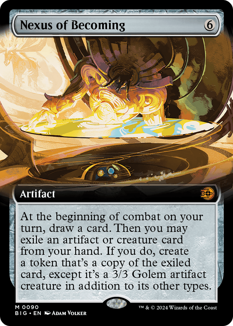 Nexus of Becoming (Extended Art) [Outlaws of Thunder Junction: The Big Score] Foil
