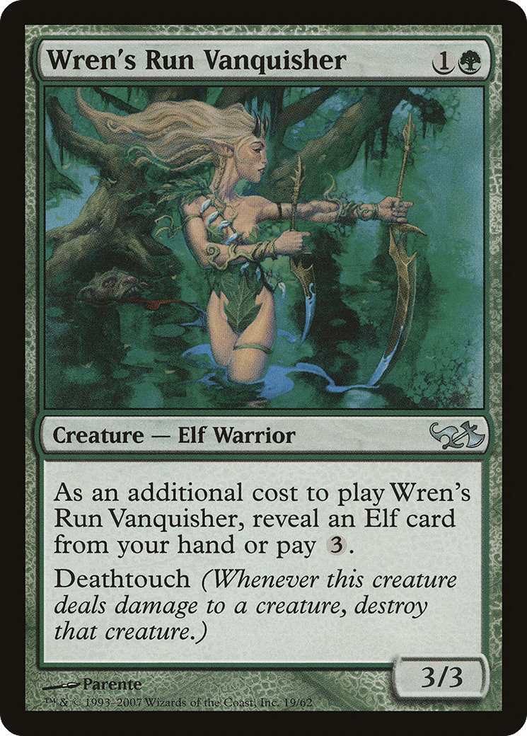 Wren's Run Vanquisher [Duel Decks: Elves vs. Goblins] Foil
