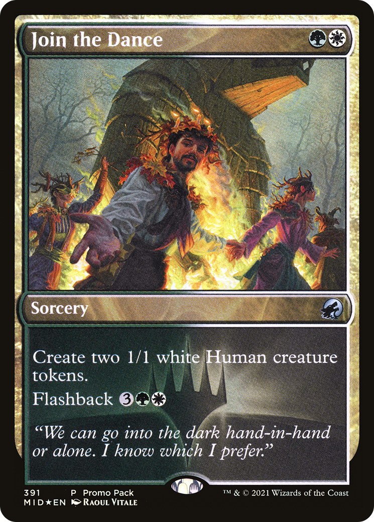 Join the Dance (Promo Pack) [Innistrad: Midnight Hunt Promos] Foil