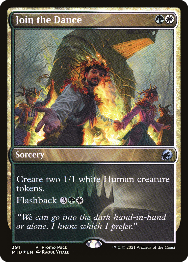Join the Dance (Promo Pack) [Innistrad: Midnight Hunt Promos] Foil