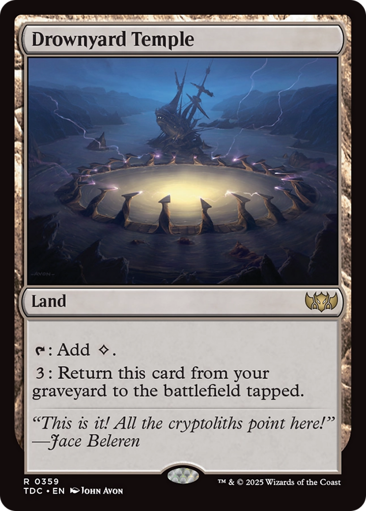 Drownyard Temple (359) [Commander: Tarkir: Dragonstorm]