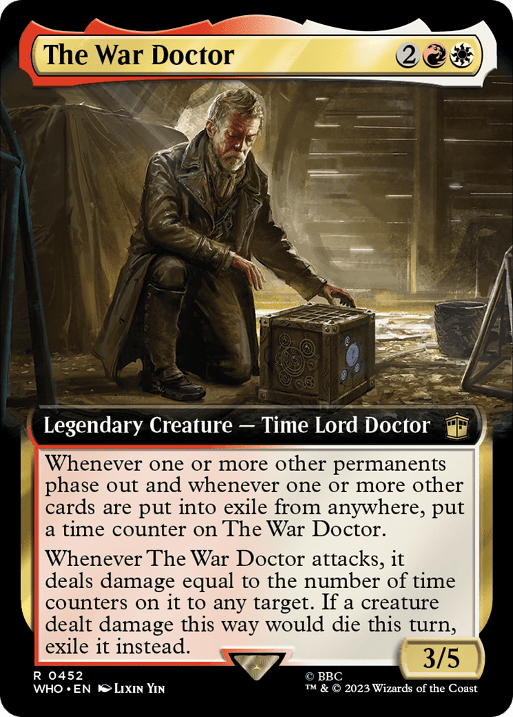 The War Doctor (Extended Art) [Doctor Who] Foil
