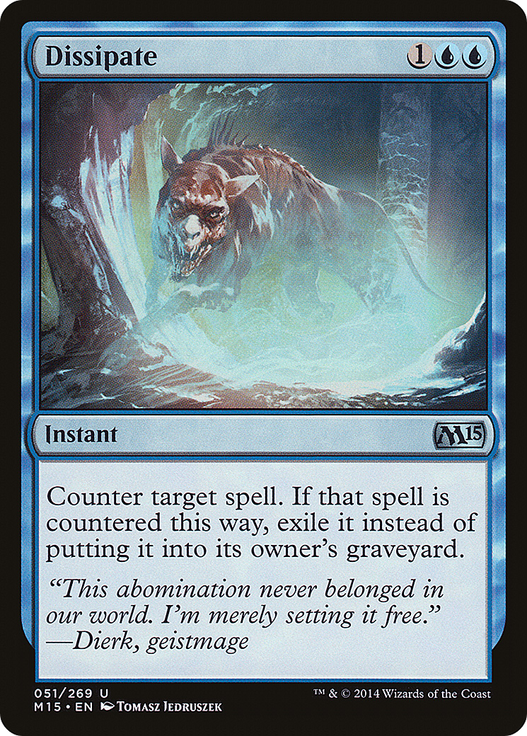 Dissipate [Magic 2015] Foil