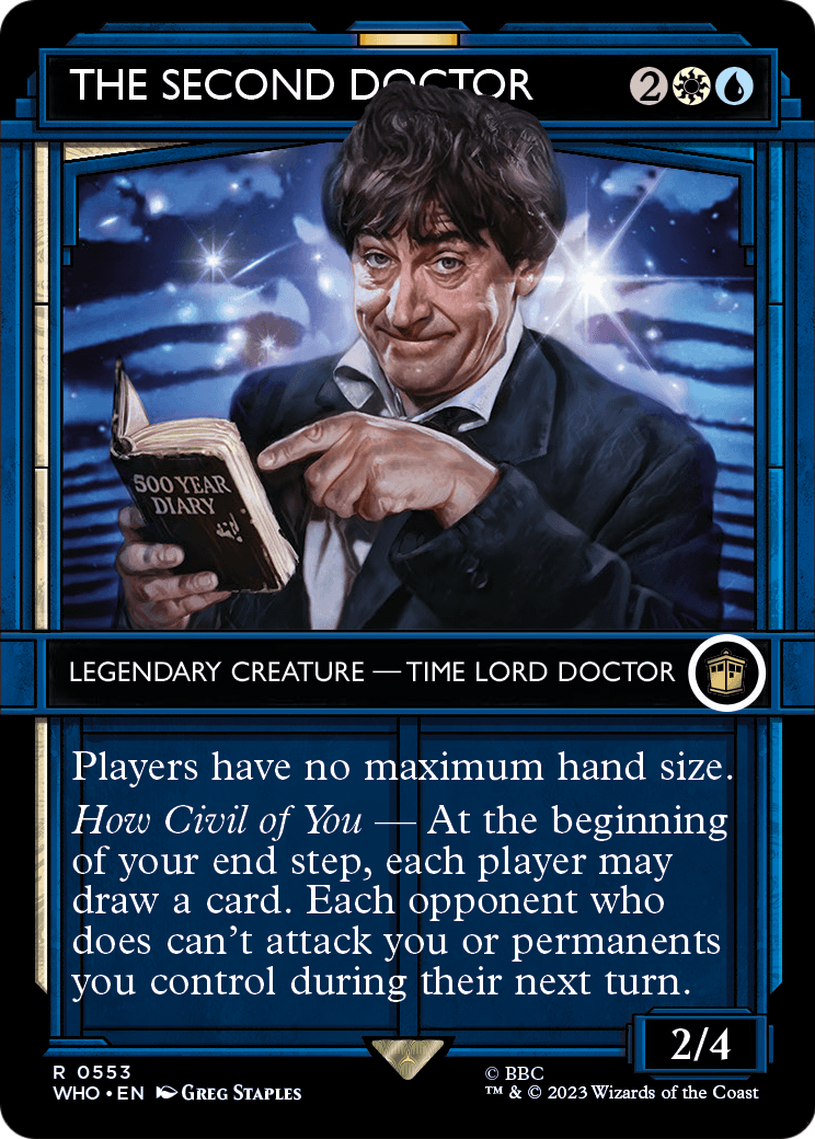 The Second Doctor (Showcase) [Doctor Who] Foil