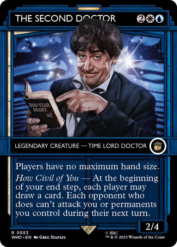 The Second Doctor (Showcase) [Doctor Who] Foil