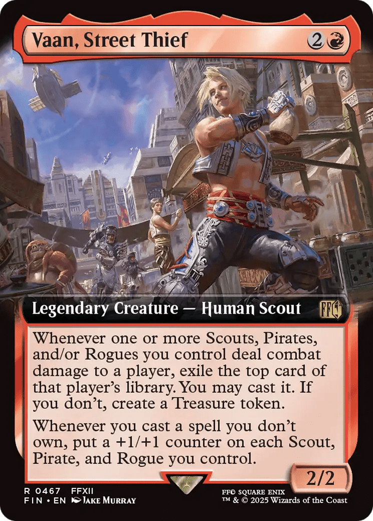 Vaan, Street Thief (467) [FINAL FANTASY] : (Extended Art) Foil