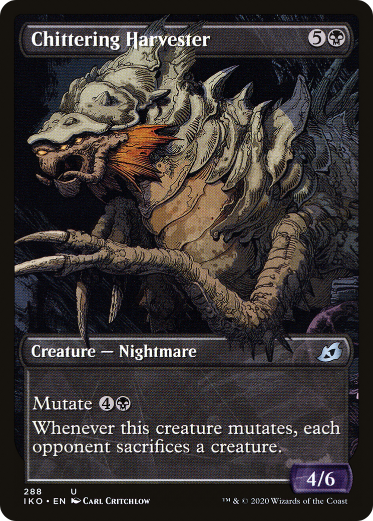 Chittering Harvester (Showcase) [Ikoria: Lair of Behemoths] Foil