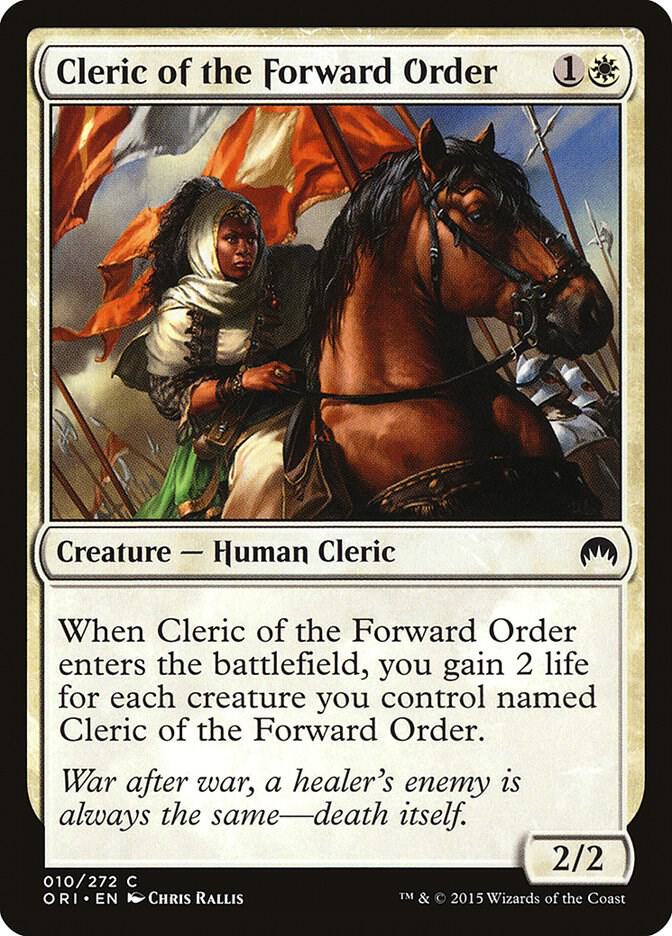 Cleric of the Forward Order 10/272 (Magic Origins)  - Foil