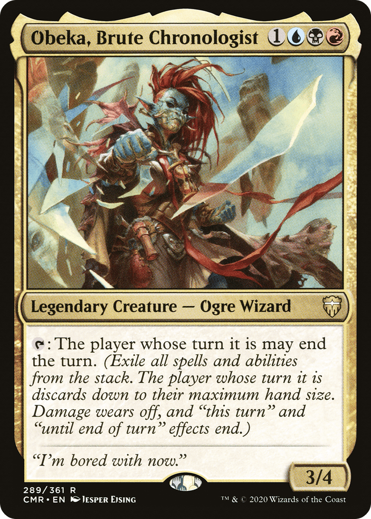 Obeka, Brute Chronologist [Commander Legends] Foil