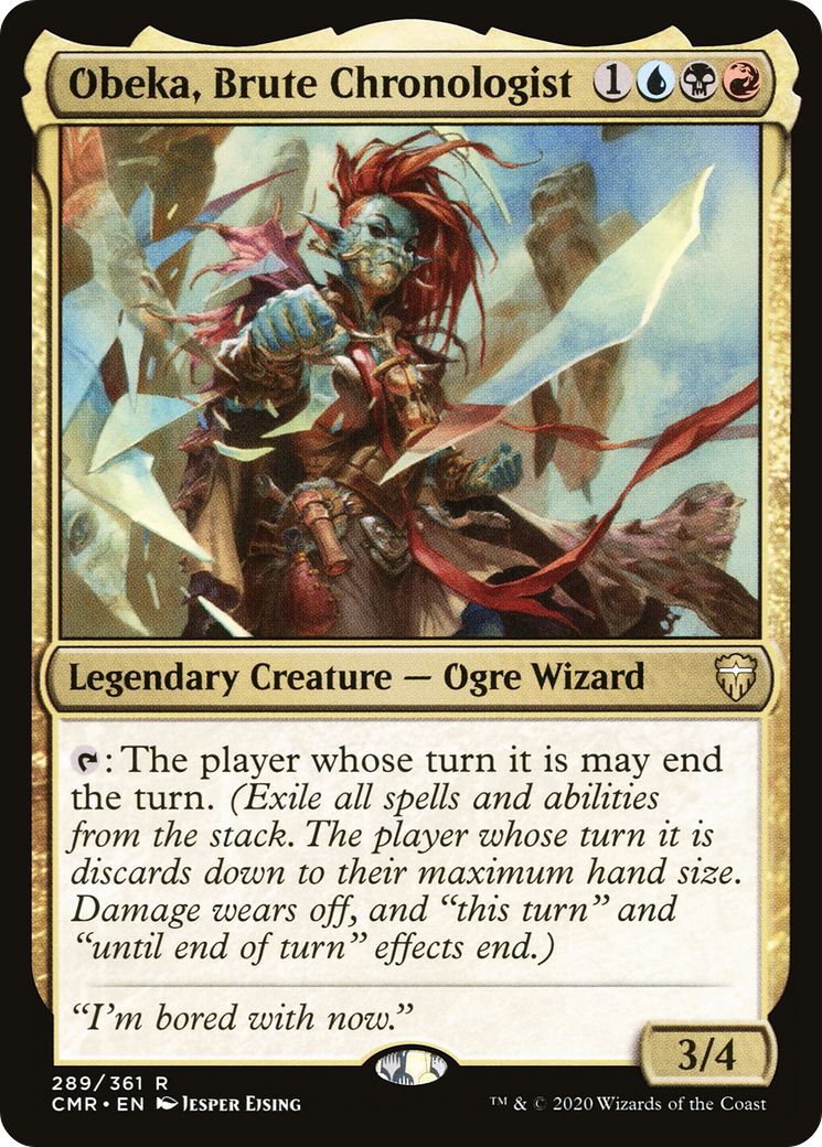 Obeka, Brute Chronologist [Commander Legends] Foil