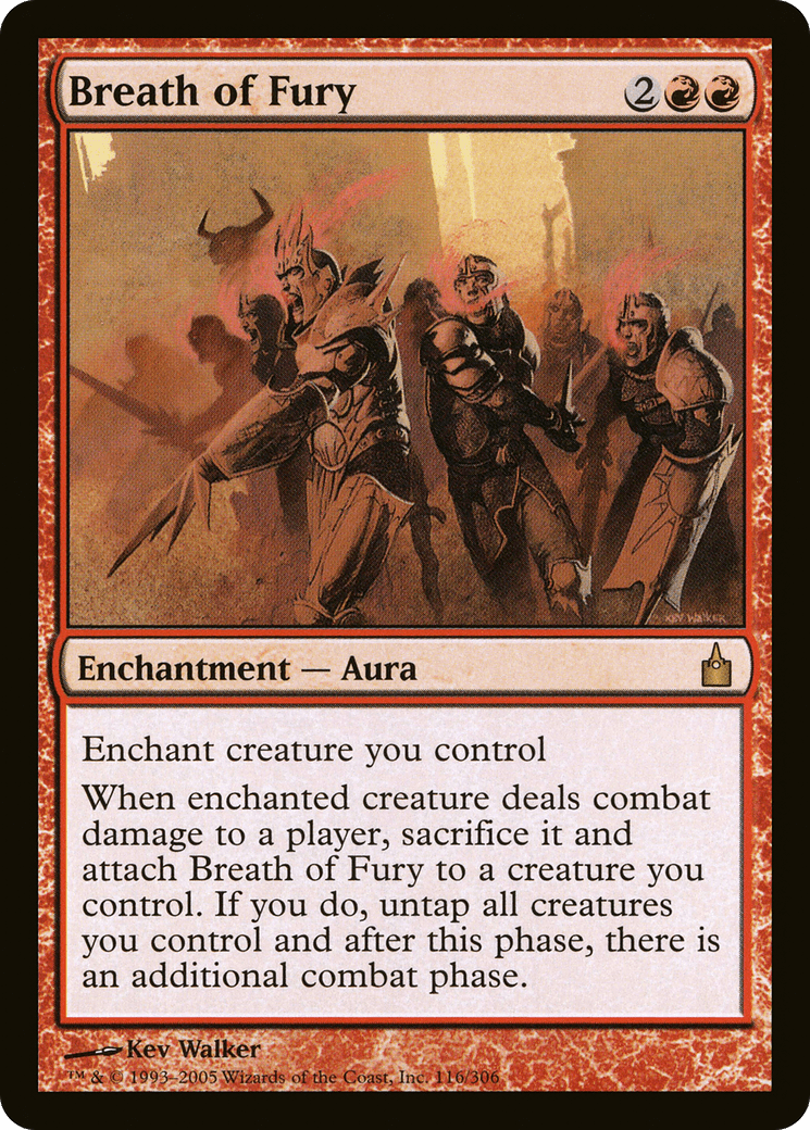Breath of Fury [Ravnica: City of Guilds] Foil