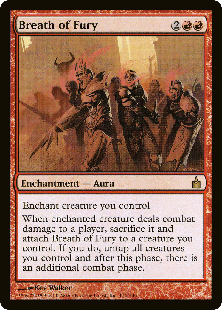 Breath of Fury [Ravnica: City of Guilds] Foil