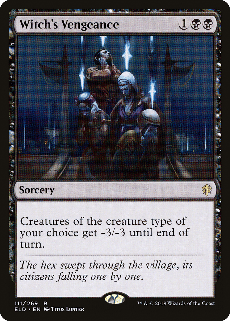 Witch's Vengeance [Throne of Eldraine] Foil