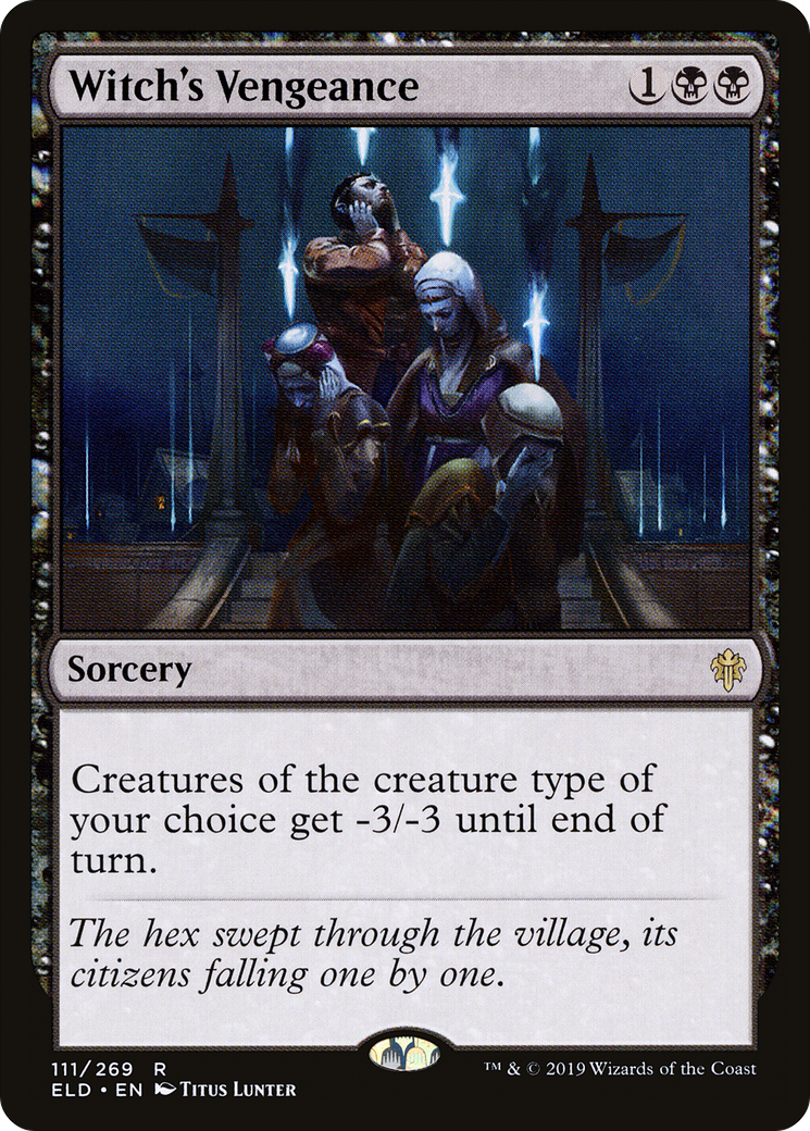 Witch's Vengeance [Throne of Eldraine] Foil