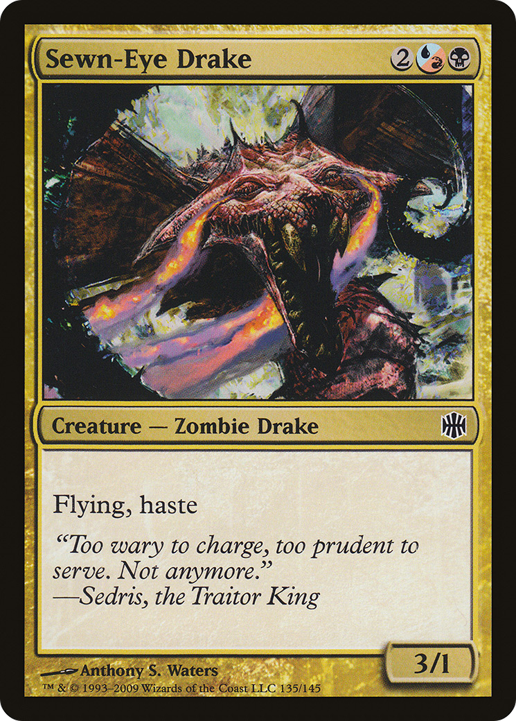 Sewn-Eye Drake [Alara Reborn] Foil