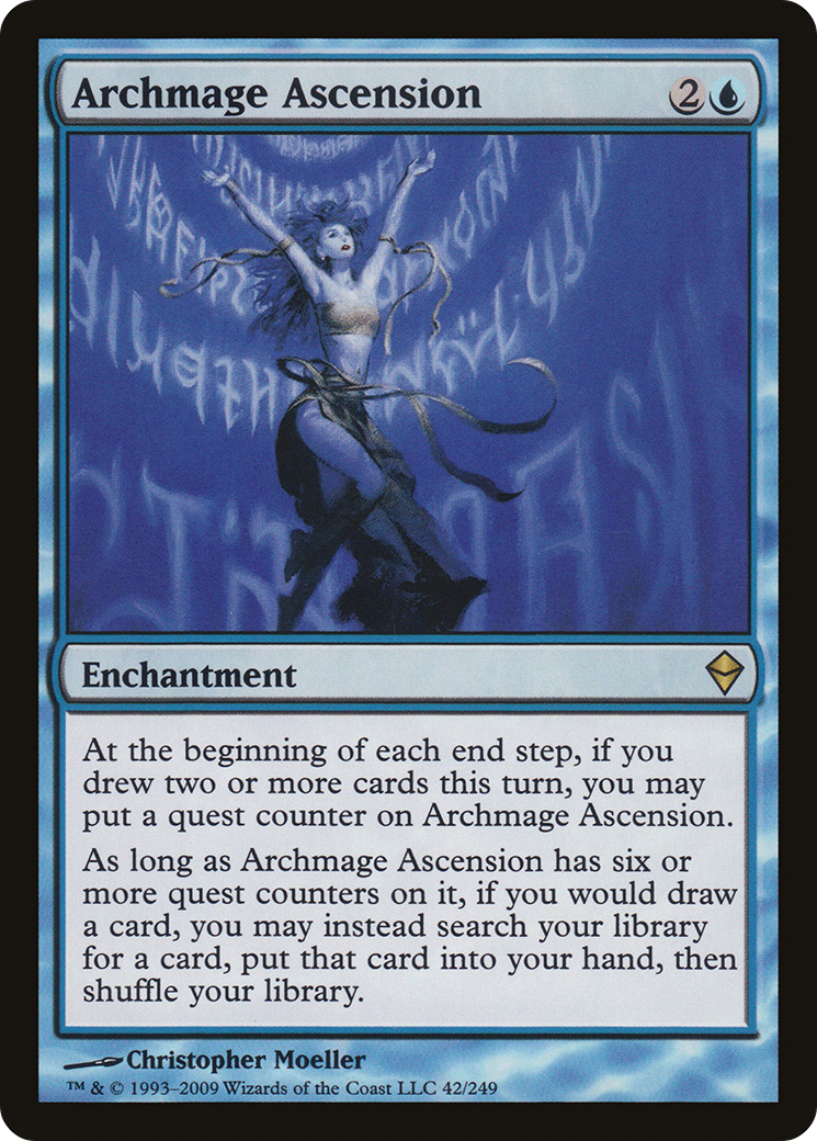 Archmage Ascension [Zendikar] Foil