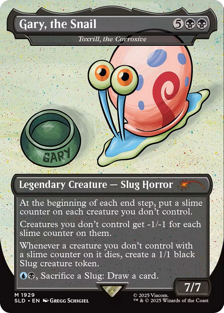 Gary, the Snail - Toxrill, the Corrosive (1929) [Secret Lair Drop Series]