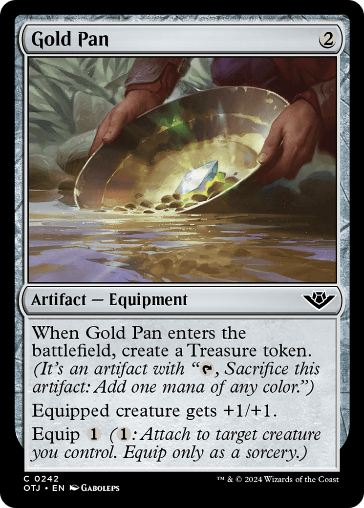 Gold Pan [Outlaws of Thunder Junction] Foil