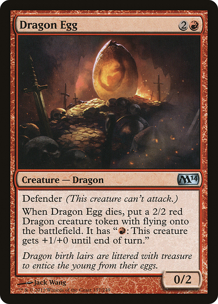 Dragon Egg [Magic 2014] Foil