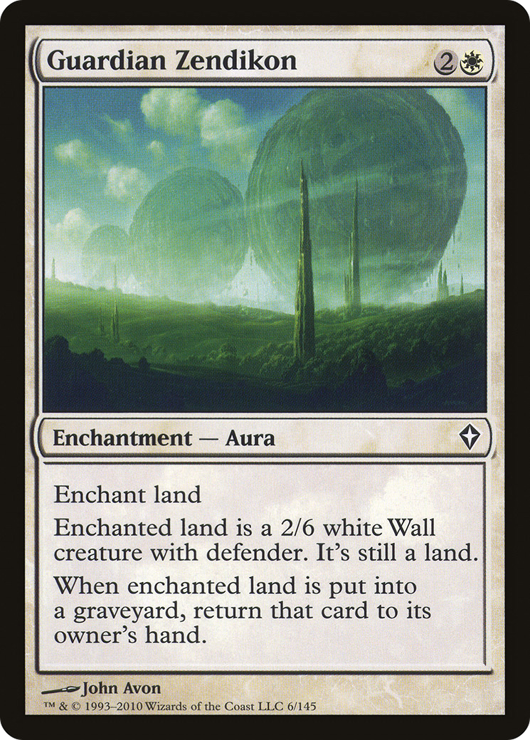 Guardian Zendikon [Worldwake] Foil