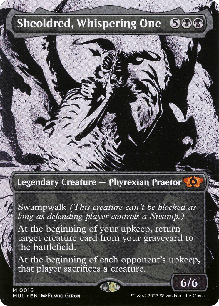Sheoldred, Whispering One [Multiverse Legends] Foil