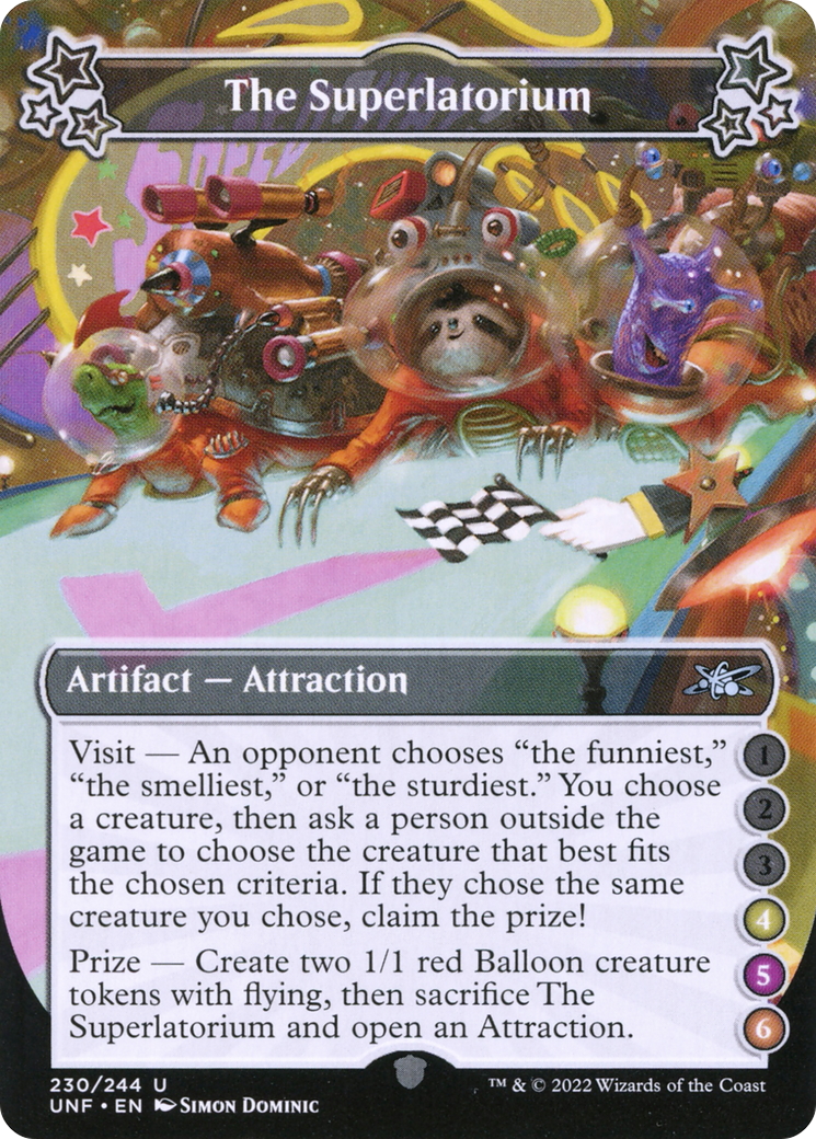 The Superlatorium (4-5-6) [Unfinity] Foil