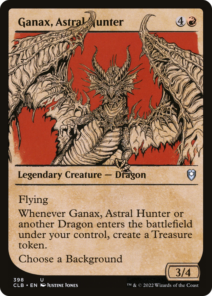 Ganax, Astral Hunter (Showcase) [Commander Legends: Battle for Baldur's Gate] Foil
