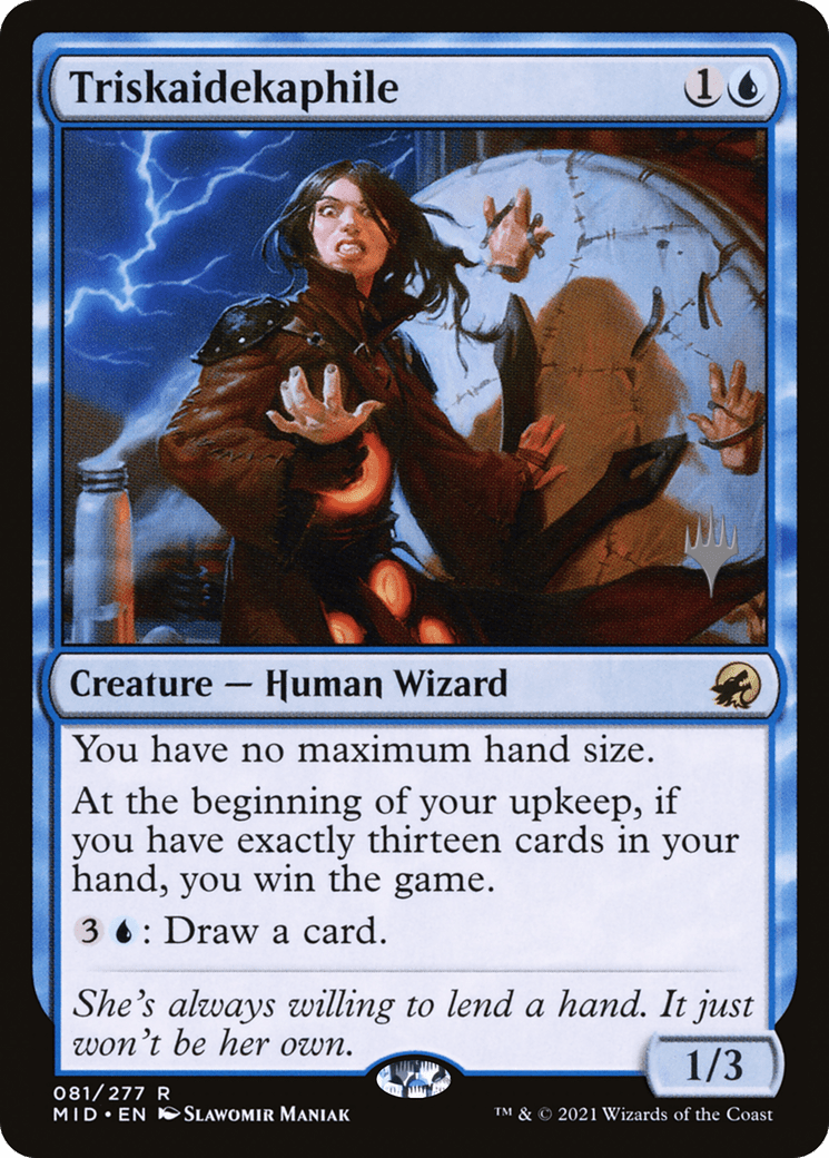 Triskaidekaphile (Promo Pack) [Innistrad: Midnight Hunt Promos] Foil