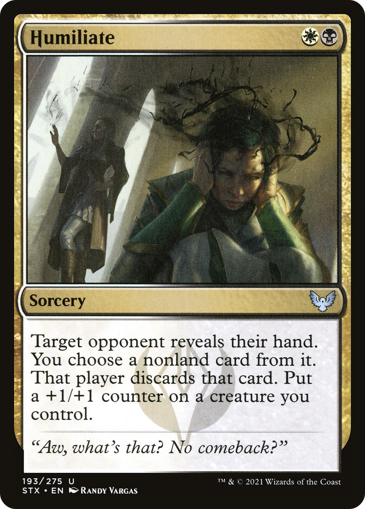 Humiliate [Strixhaven: School of Mages]