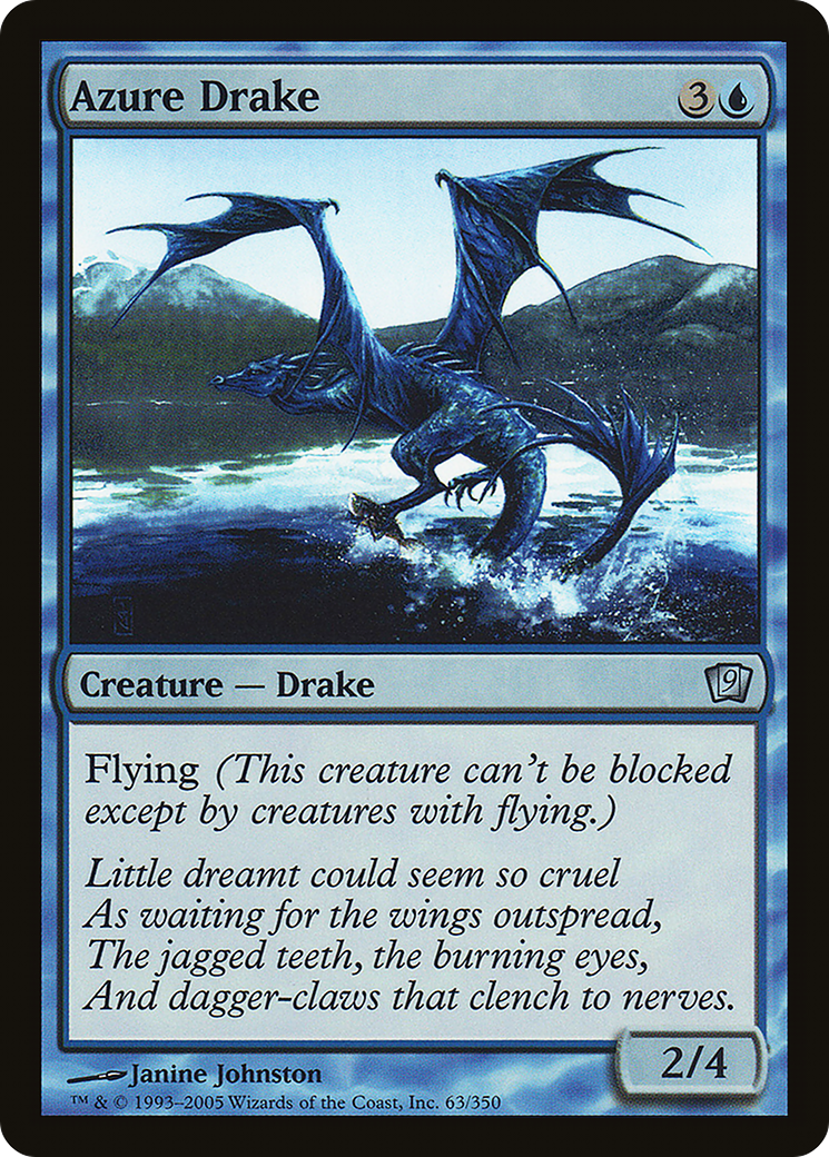 Azure Drake [Ninth Edition] Foil