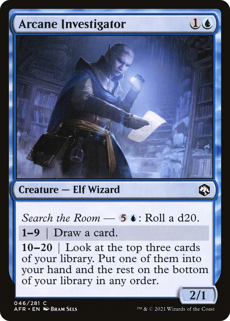 Arcane Investigator [Dungeons & Dragons: Adventures in the Forgotten Realms] Foil