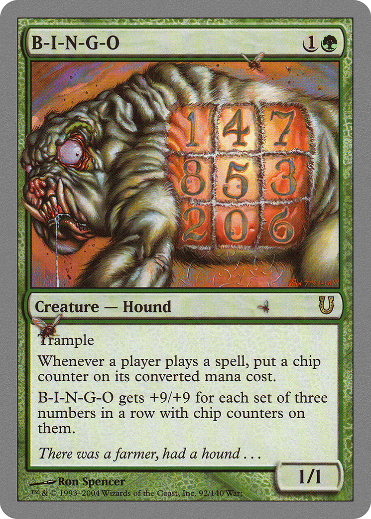 B-I-N-G-O [Unhinged] Foil