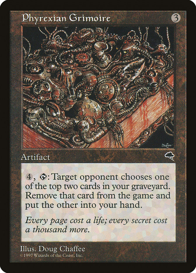 Phyrexian Grimoire 301/350 (Tempest) 