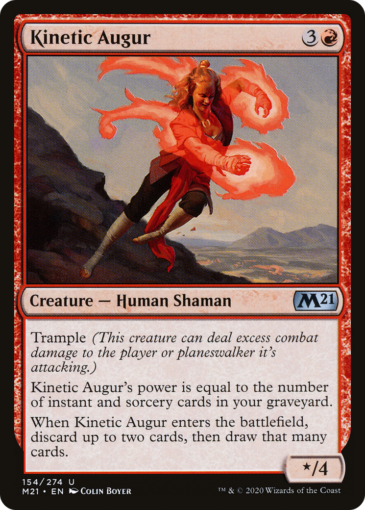 Kinetic Augur [Core Set 2021] Foil