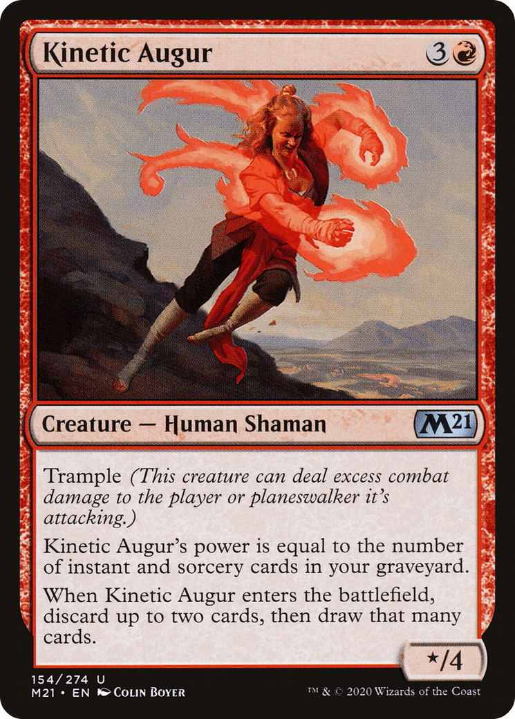 Kinetic Augur [Core Set 2021] Foil